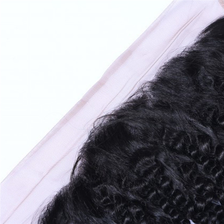 Raw virgin human hair pre plucked lace frontals 13x4 inch YL146 